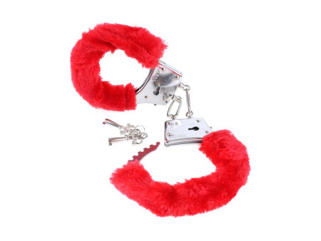 Esposas con Pelo para Principiantes Rojo