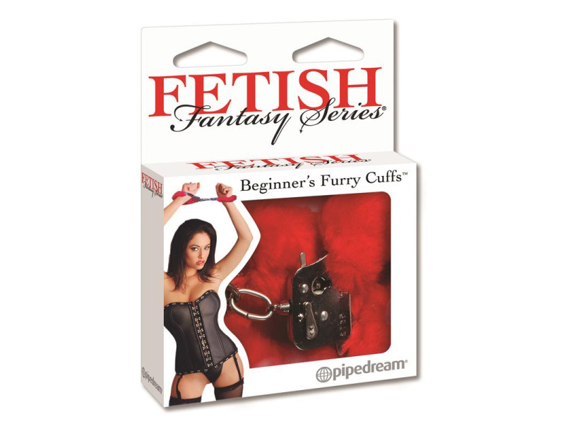 Esposas con Pelo para Principiantes Rojo