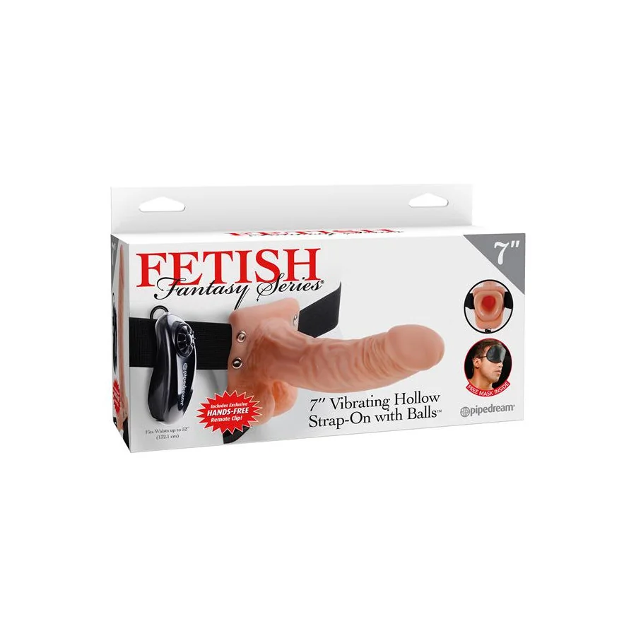 Arnes con Dildo Hueco y Vibracion 7