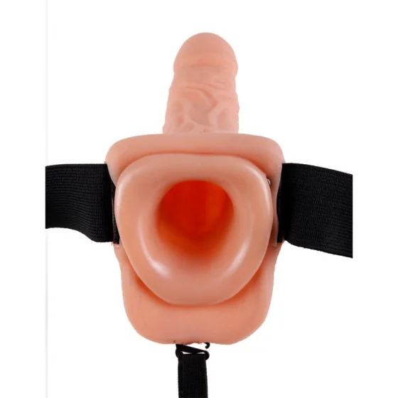 Arnes con Dildo Hueco y Vibracion 7
