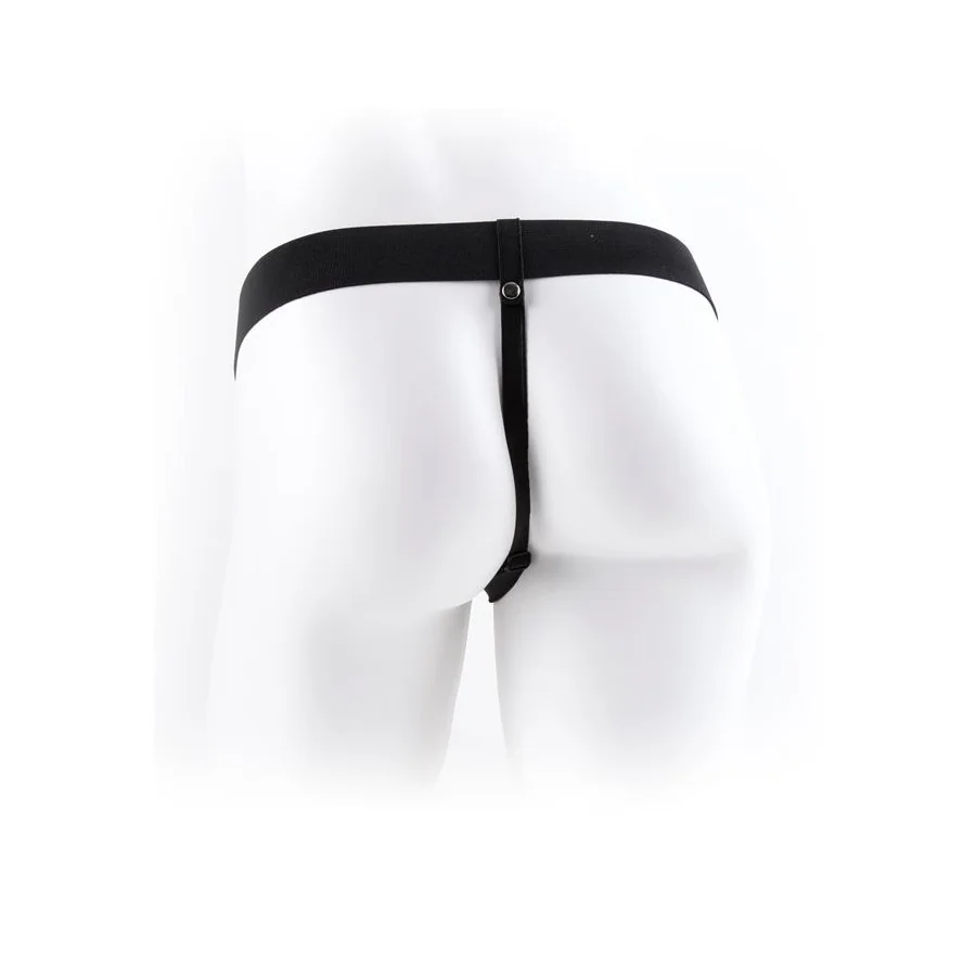Arnes con Dildo Hueco y Vibracion 7