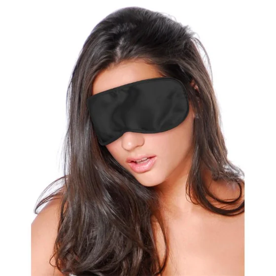 Antifaz de Saten Negro
