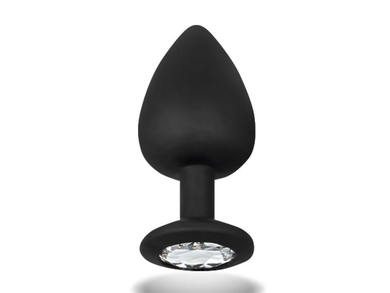 Sparkly Plug Anal Silicona Talla M 8 cm x 35 cm