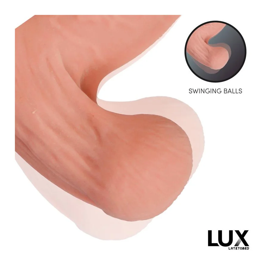 Bernd Dildo Triple Densidad con Testiculos Oscilantes 92