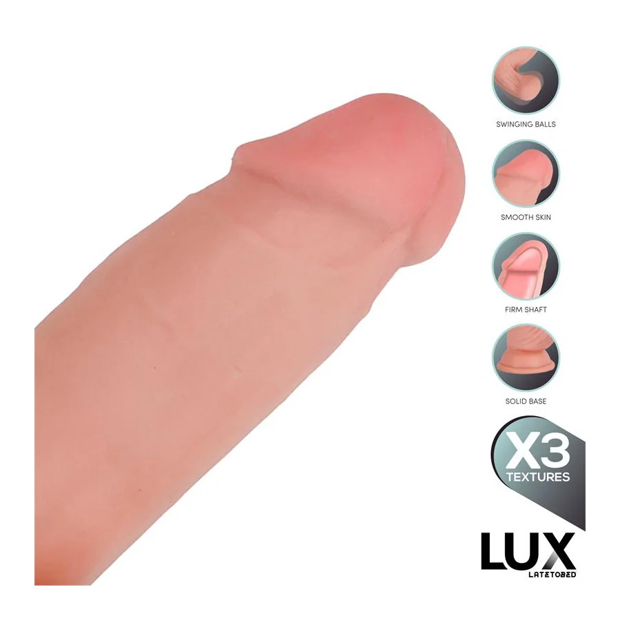 Paul Dildo Triple Densidad con Testiculos Oscilantes 82