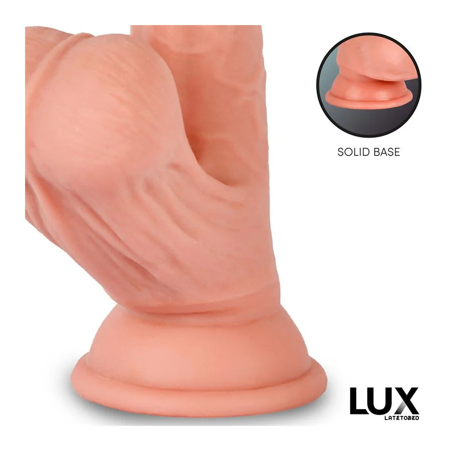 Lars Dildo Triple Densidad con Testiculos Oscilantes 76