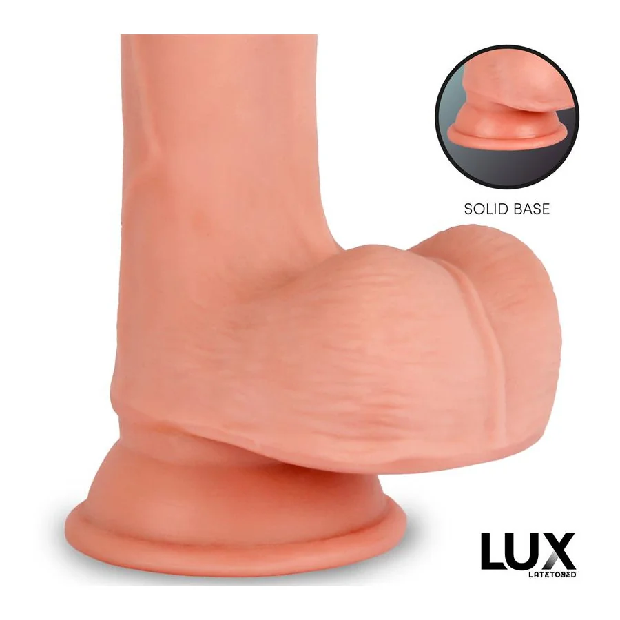 Max Dildo Triple Densidad con Testiculos 82
