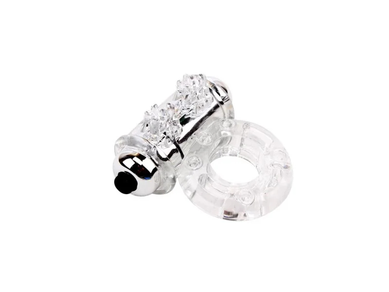 Anillo Vibrador para el Pene Bull Ring Transparente