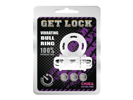 Anillo Vibrador para el Pene Bull Ring Transparente Anillo Vibrador para el Pene Bull Ring Transparente