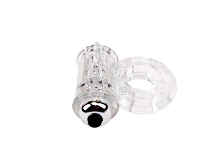 Anillo Vibrador para el Pene Bull Ring Transparente Anillo Vibrador para el Pene Bull Ring Transparente