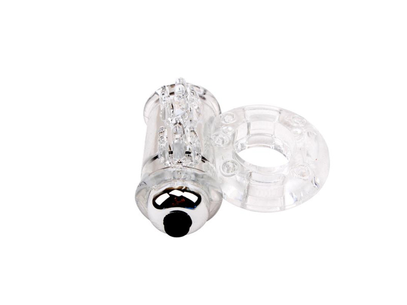 Anillo Vibrador para el Pene Bull Ring Transparente