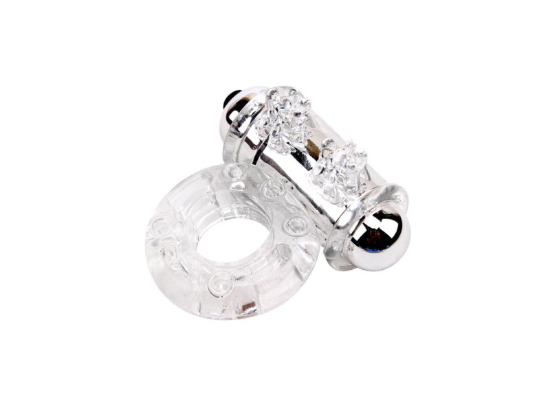 Anillo Vibrador para el Pene Bull Ring Transparente