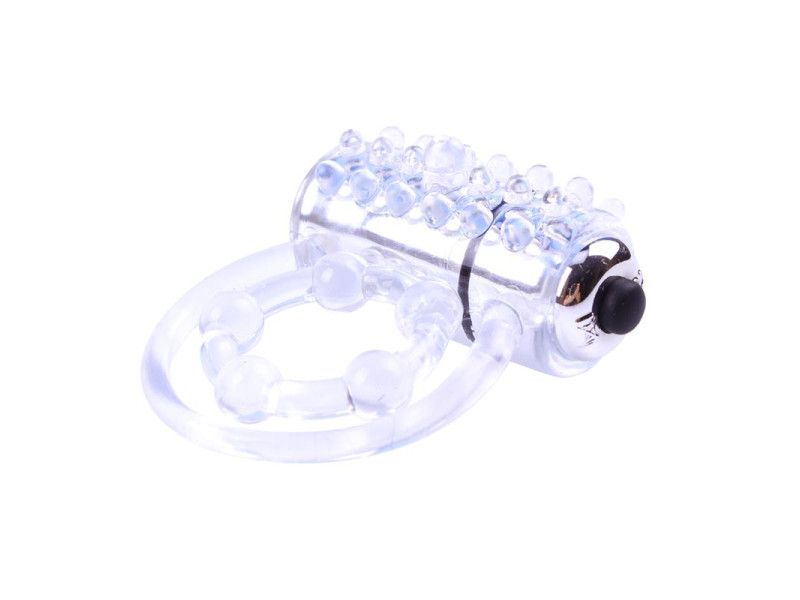 Anillo Vibrador para el Pene Clear Transparente