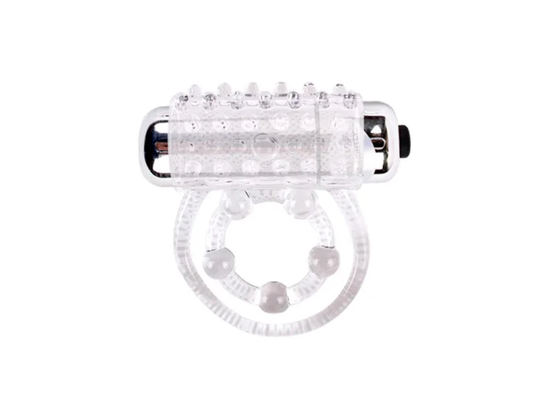 Anillo Vibrador para el Pene Clear Transparente