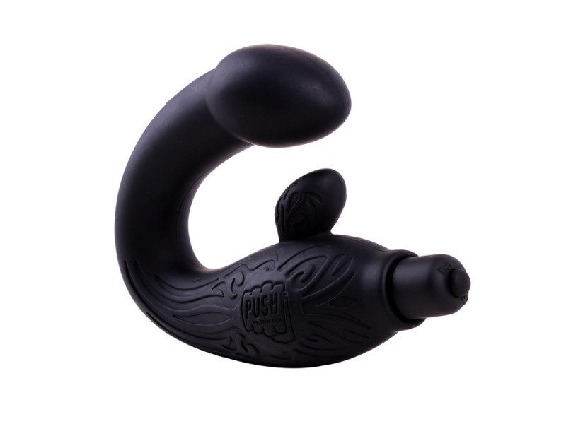 Masajeador Prostatico Silicona Negro