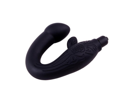 Masajeador Prostatico Silicona Negro