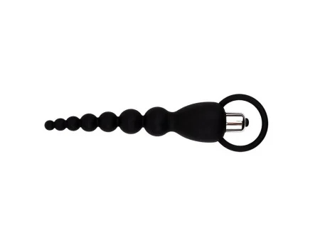 Cadena Anal Elite Power 195 cm Silicona Negro