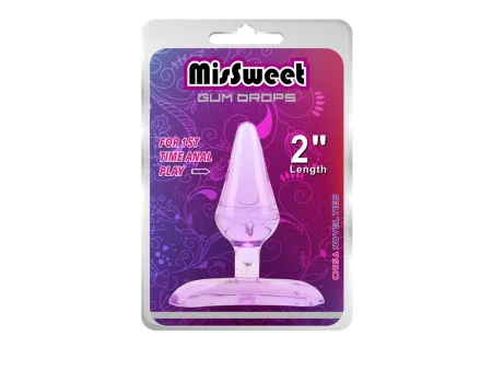 Plug Anal Gun Drops Purpura 66 x 24cm