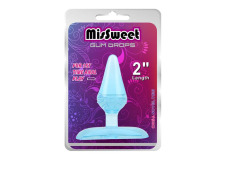 Plug Anal Gun Drops Azul 66 x 24cm Plug Anal Gun Drops Azul 66 x 24cm