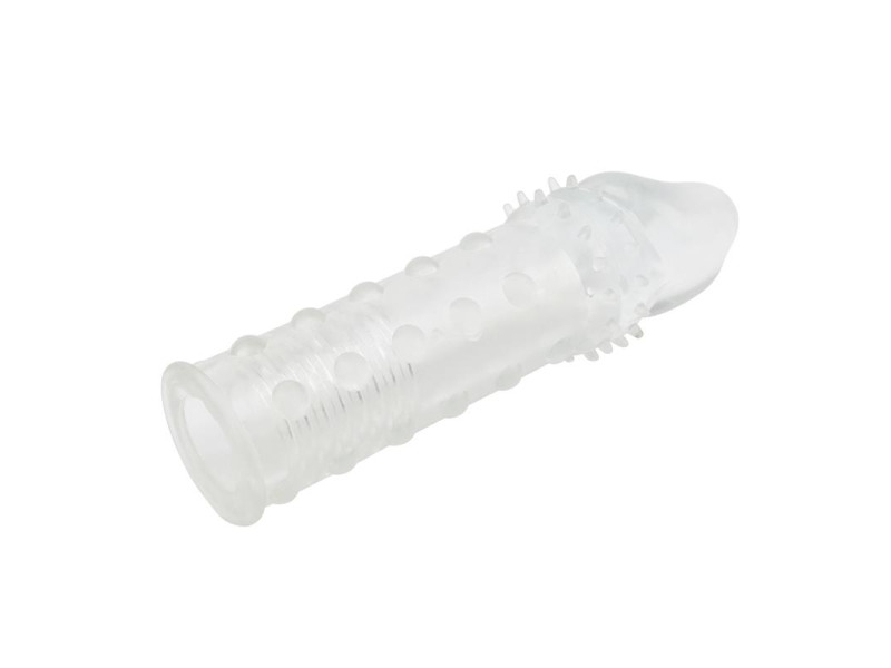 Funda para el Pene Extra Texture Transparente