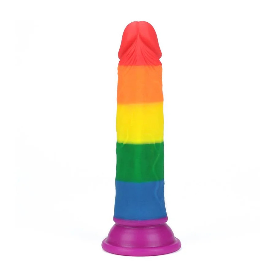 Dildo Prider 7 Silicona Liquida LGBT