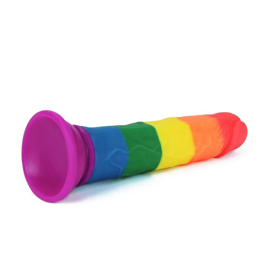 Dildo Prider 7 Silicona Liquida LGBT