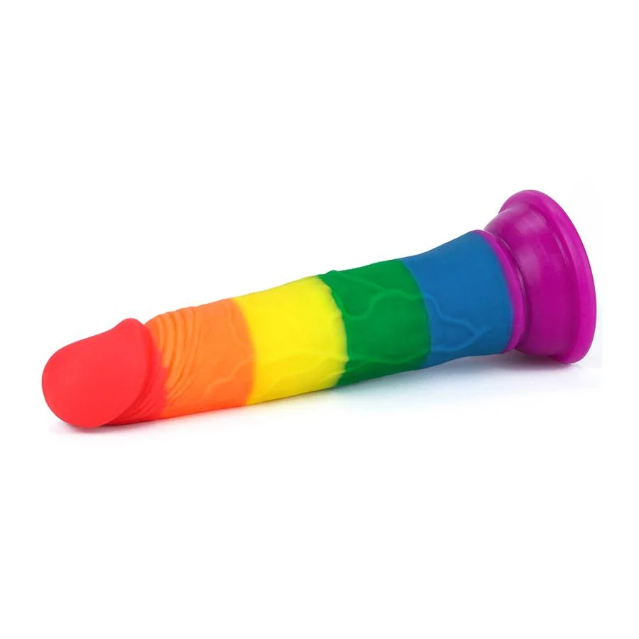 Dildo Prider 7 Silicona Liquida LGBT