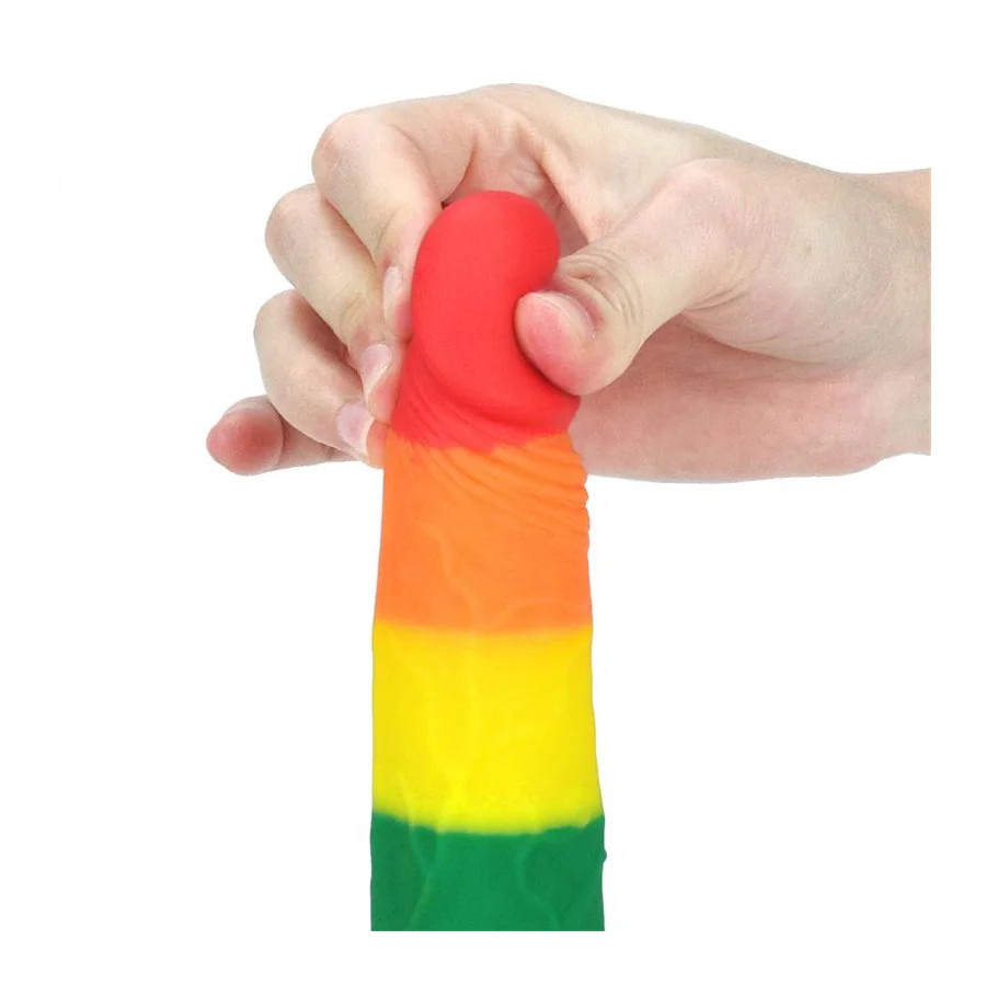 Dildo Prider 7 Silicona Liquida LGBT
