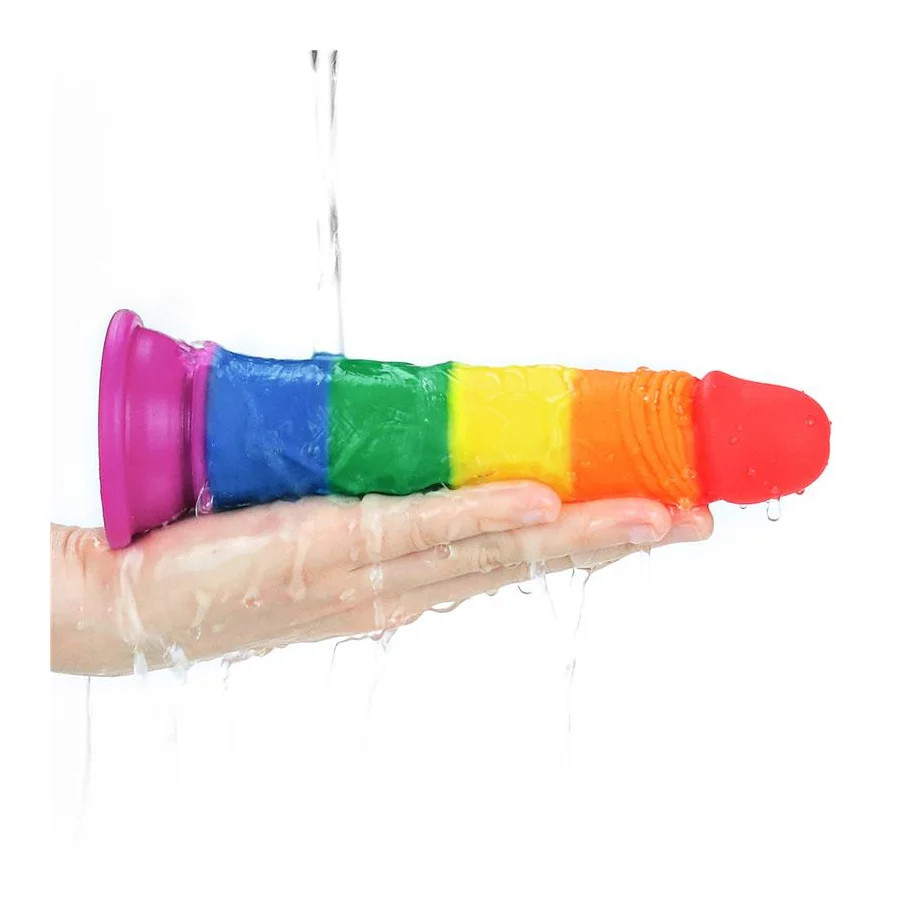 Dildo Prider 7 Silicona Liquida LGBT