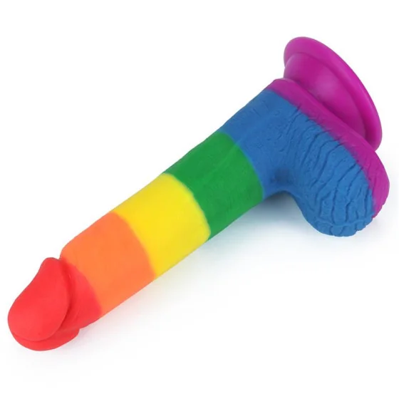 Dildo Prider 75 Silicona Liquida LGBT