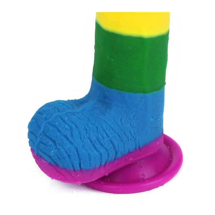 Dildo Prider 75 Silicona Liquida LGBT