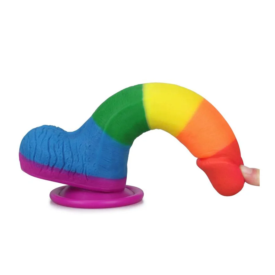Dildo Prider 75 Silicona Liquida LGBT