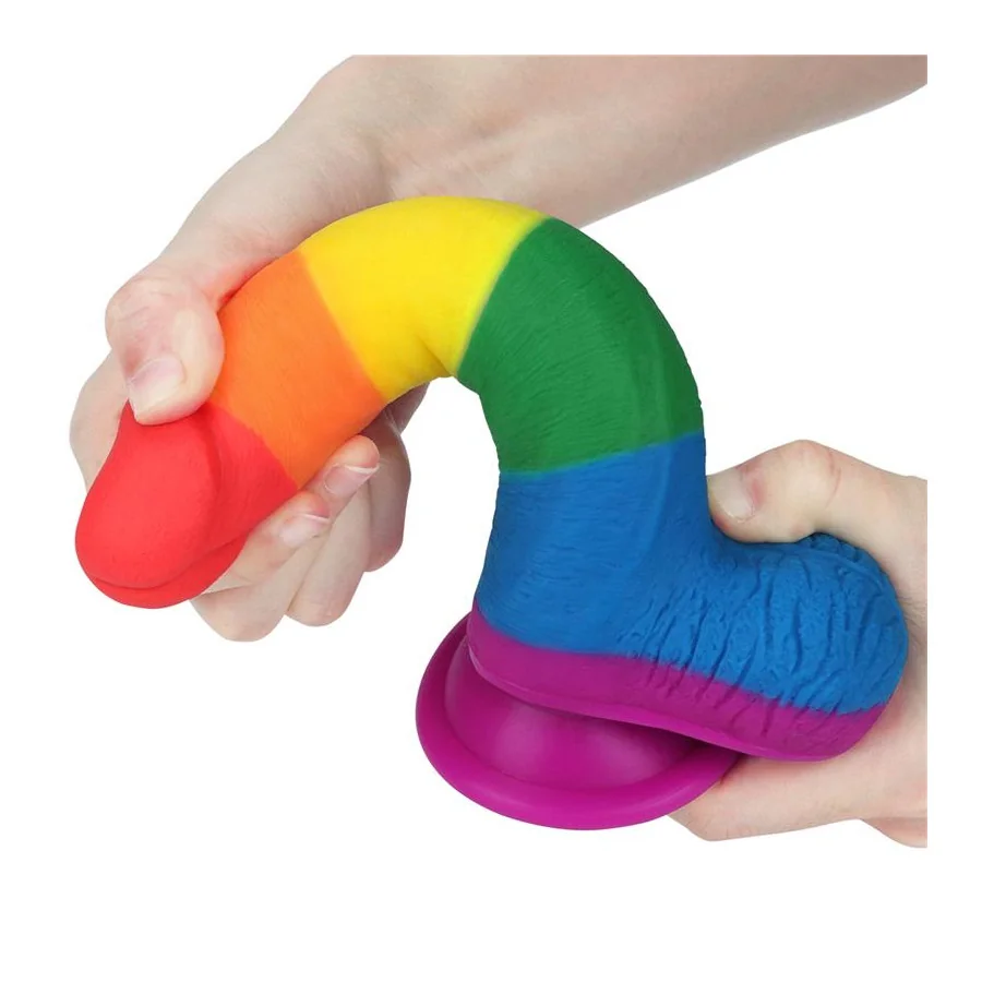 Dildo Prider 75 Silicona Liquida LGBT