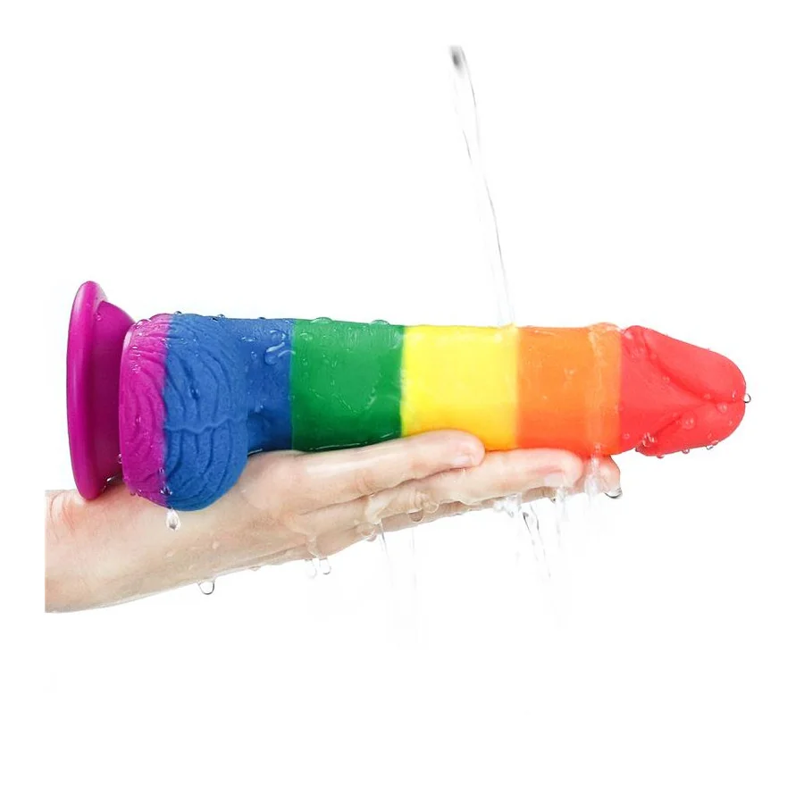 Dildo Prider 75 Silicona Liquida LGBT