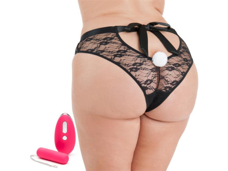 Estimuador Braguita Grande Control Remoto USB Rosa