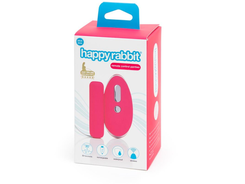 Estimuador Braguita Grande Control Remoto USB Rosa