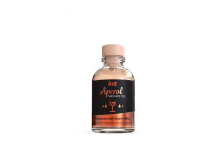 Gel de Masaje Sabor Aperol Efecto Calor 30 ml