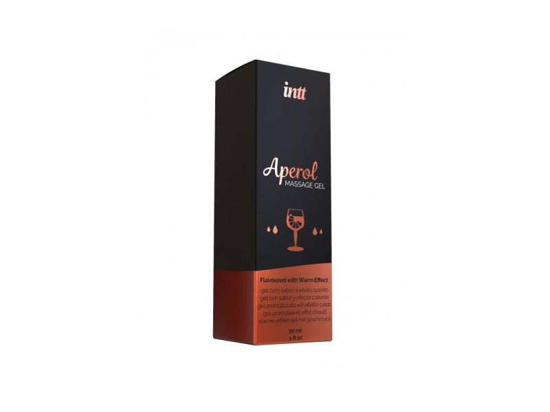 Gel de Masaje Sabor Aperol Efecto Calor 30 ml