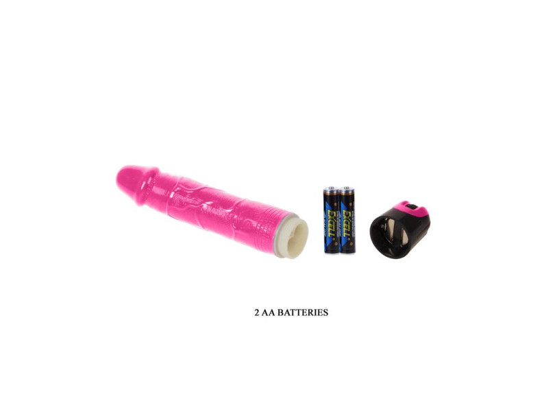 Baile Vibrador Realista Rosa