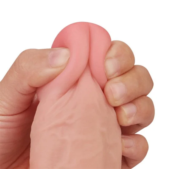 Dildo con Piel Retractil 9 Natural