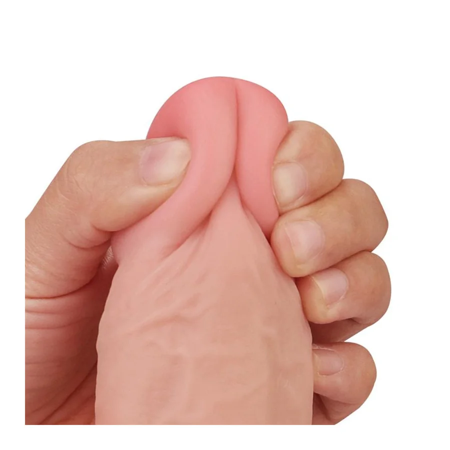Dildo con Piel Retractil 9 Natural
