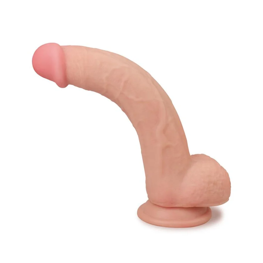 Dildo con Piel Retractil 9 Natural