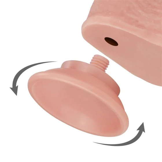 Dildo con Piel Retractil 7 Natural