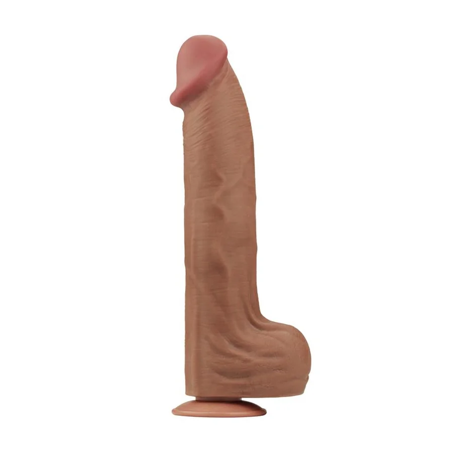 Dildo Dual Density Piel Deslizante Retractil 14 Dildo Dual Density Piel Deslizante Retractil 14