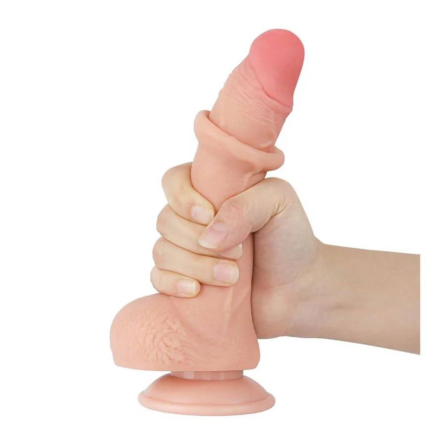 Dildo Dual Layer Piel Deslizante Retractil 75 Dildo Dual Layer Piel Deslizante Retractil 75