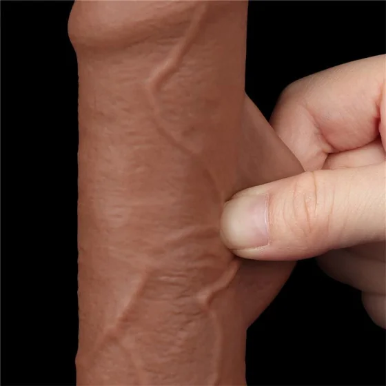 Dildo con Piel Retractil 7 Bronceado