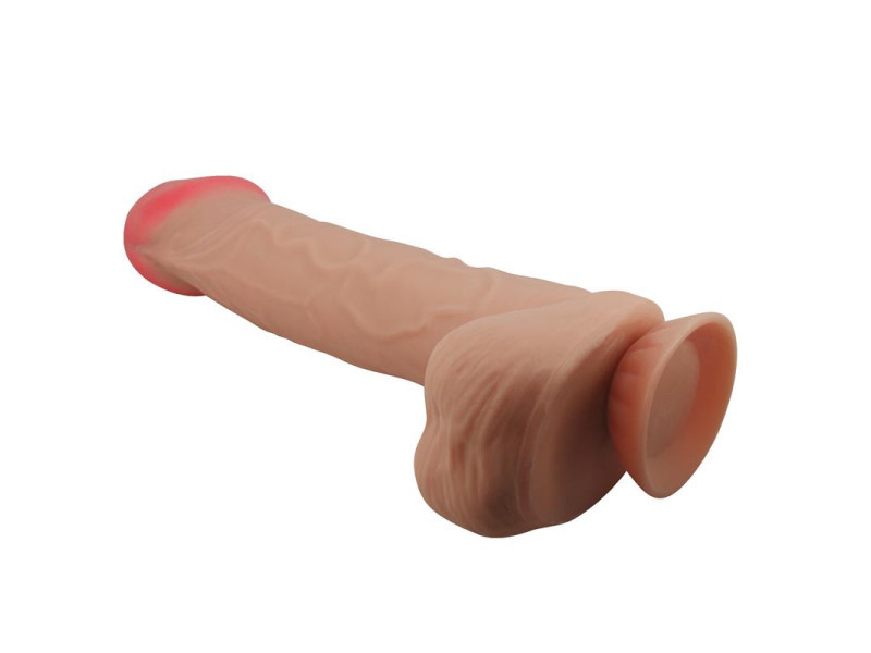 Dildo Realista Piel Deslizante Retractil 26 cm
