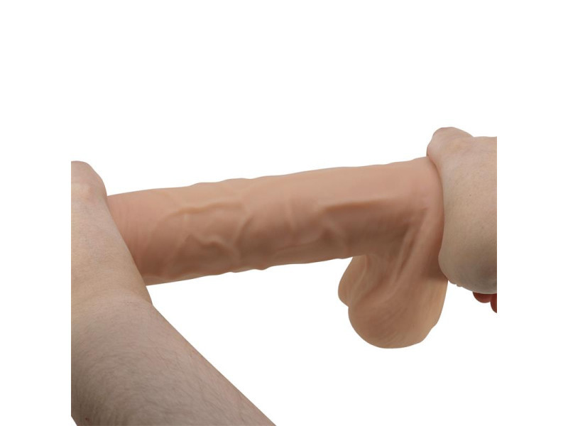 Dildo Realista Piel Deslizante Retractil 26 cm