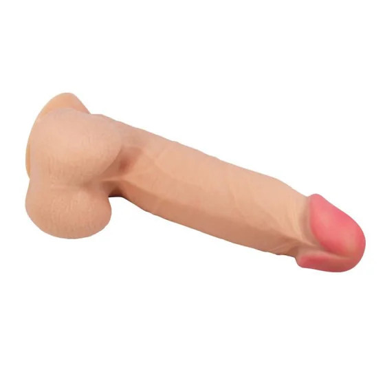Dildo Realista Piel Deslizante Retractil 218 cm