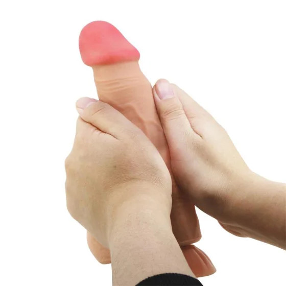 Dildo Realista Piel Deslizante Retractil 218 cm